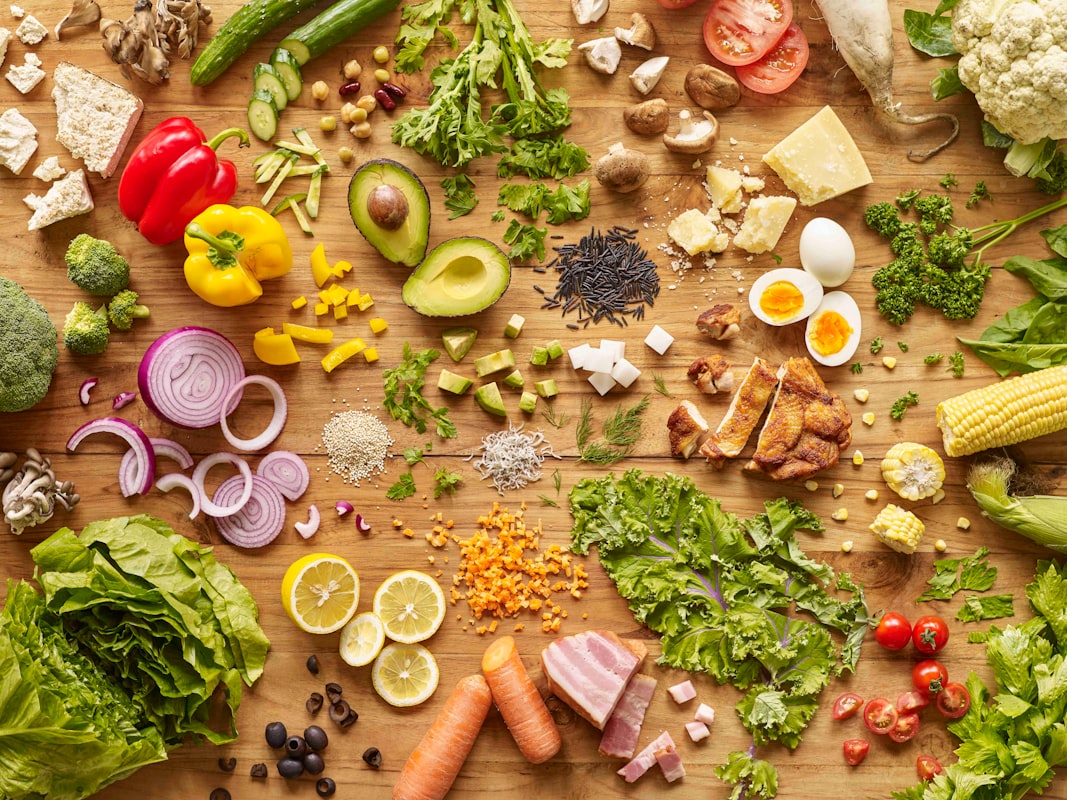 Preparación de alimentos saludables